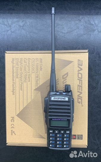 Рация baofeng UV+82, type-c разъем, 8w