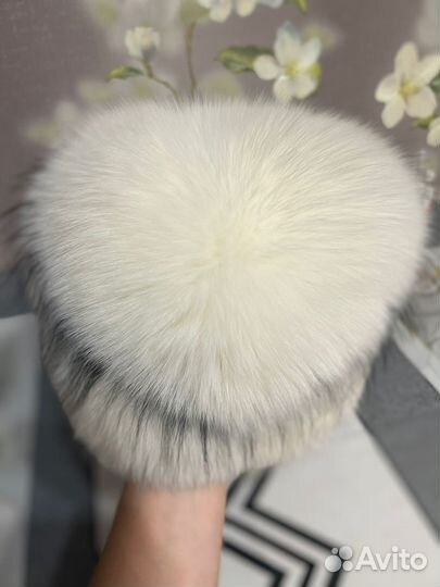 Шапка женская из песца