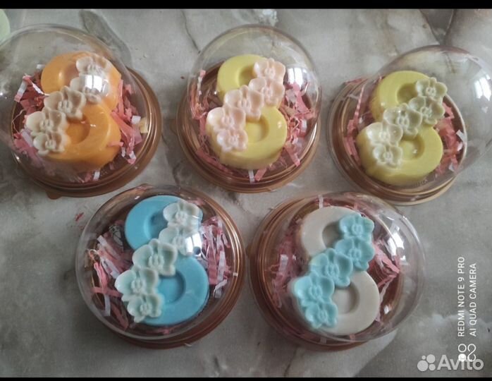 Мыло ручной работы 8 марта