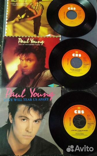 Paul Young винил синглы 1983 Германия