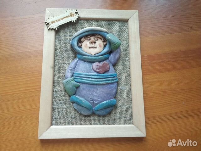 Картина из глины