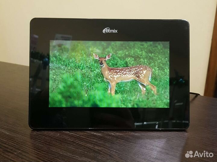 Цифровая фоторамка Ritmix RDF-703 слайд шоу видео