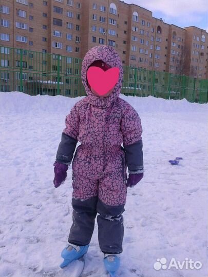 Крокид комбинезон зима + шапка рейма в подарок