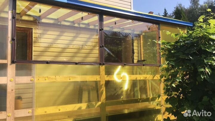 Мягкие окна тонированные