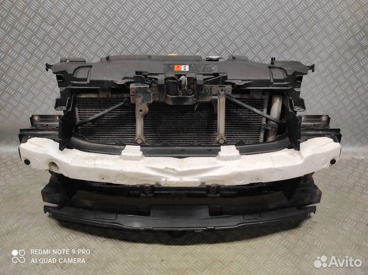 Porsche panamera кассета радиаторов с телевизором