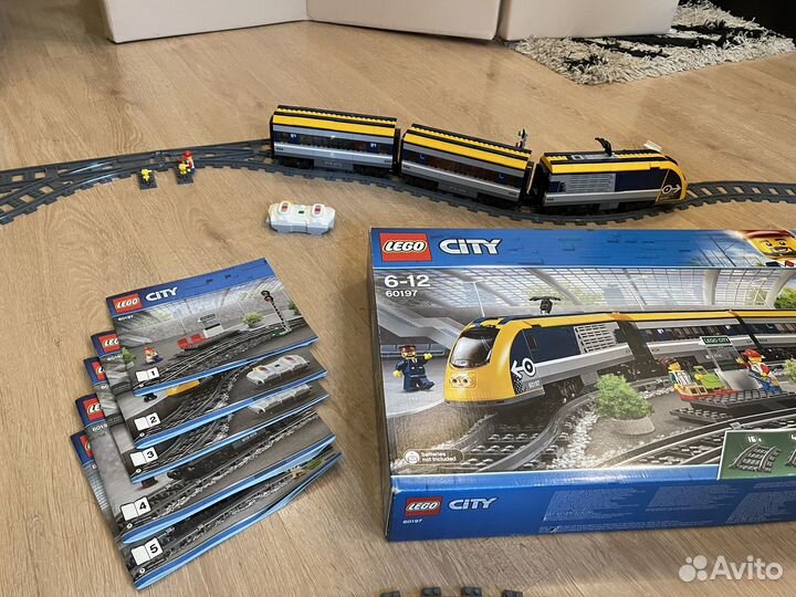 Конструктор Лего Lego Поезд 60197 на р/у