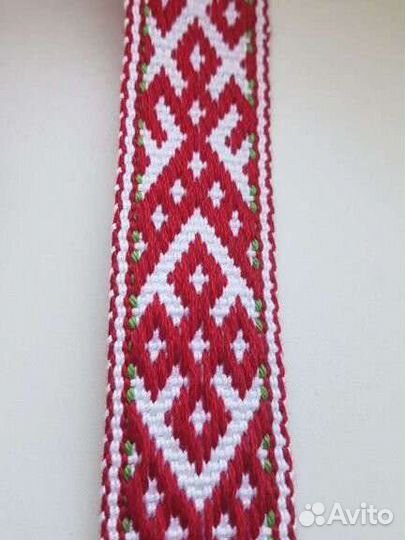 Пояс тканый обережный 