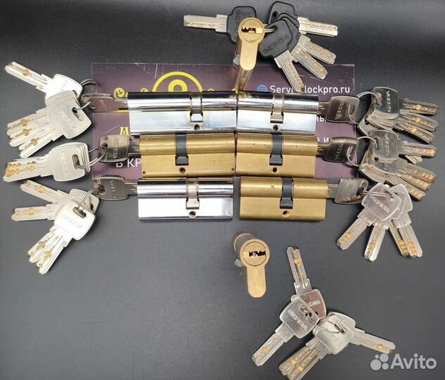 Цилиндровый механизм Gerda WK M3 в ассортименте