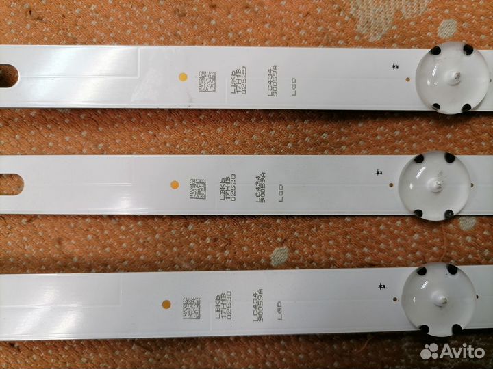 Подсветка к тв LG 43UJ639U бу