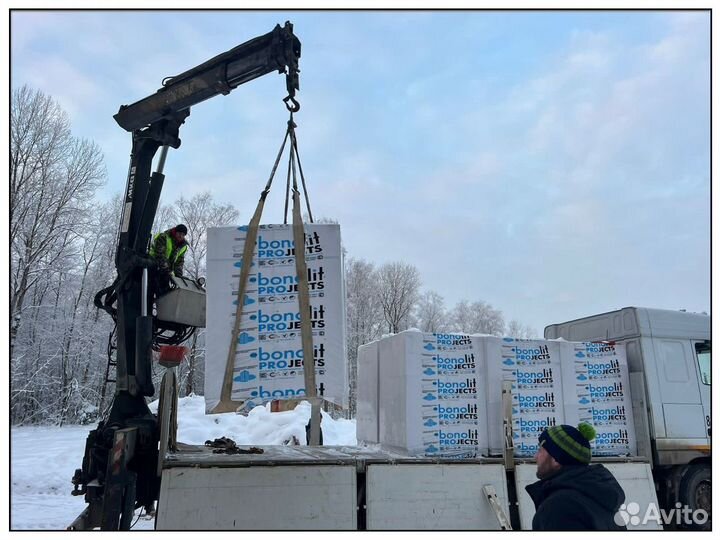 Газосиликатные блоки, газосиликат Bonolit