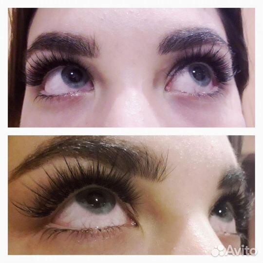 Наращивание ресниц с выездом на дом