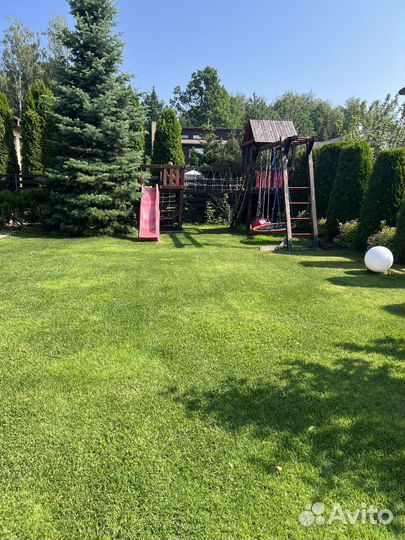 Детский деревянный уличный спортивный комплекс