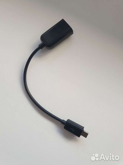 Кабель OTG USB - Micro-USB, рабочий, новый