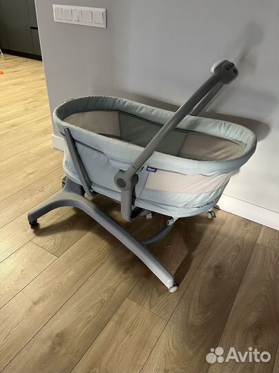 Детская люлька шезлонг chicco