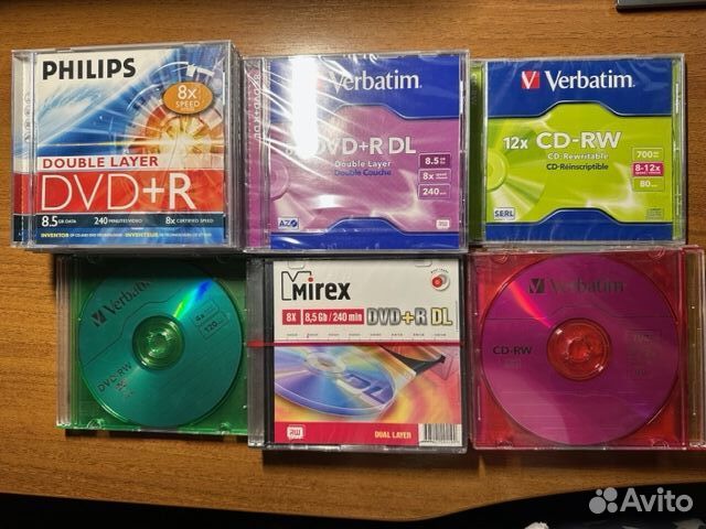 DVD/CD/HD в коробках