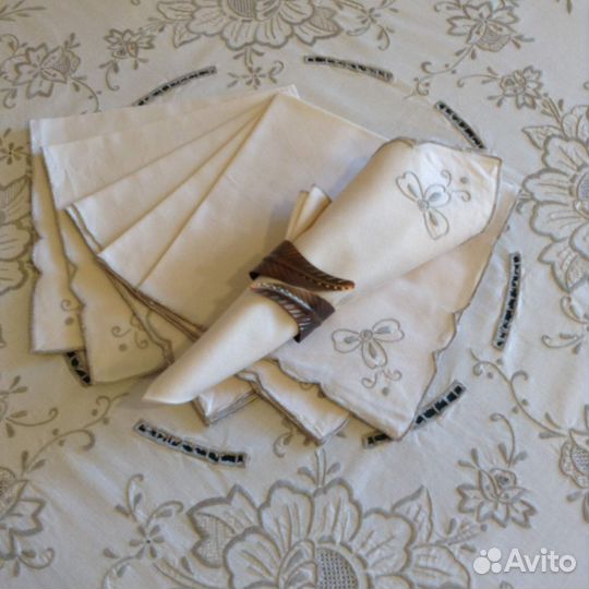 Скатерть обеденная с салфетками