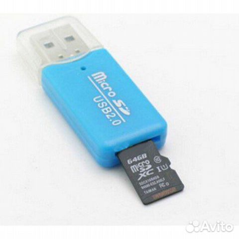 USB адаптер для MicroSD карт