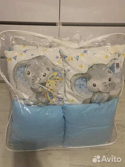 Бортики в детскую кроватку