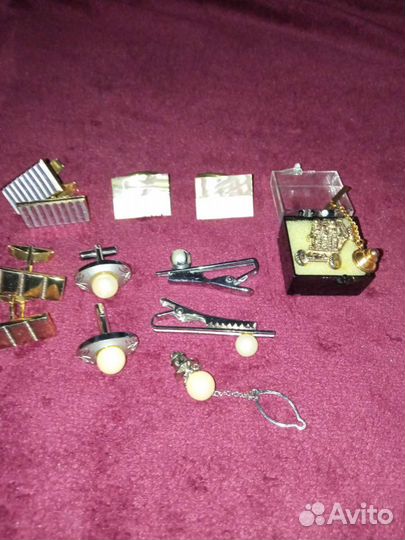 Винтаж,запонки американские 70годы
