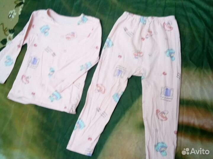 Розовая пижама 5 лет