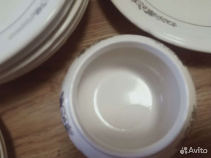 Остатки столового сервиза Конаково зик 60-е гг