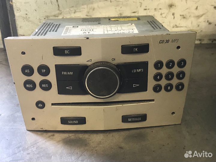 Магнитола автомагнитола Opel Astra H Zafira B