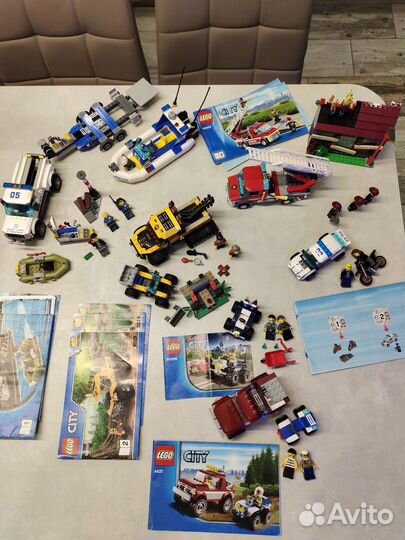 Lego City 60003, 60006, 60159, 4437, 60042