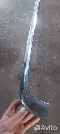 Хром заднего бампера на Mercedes W140