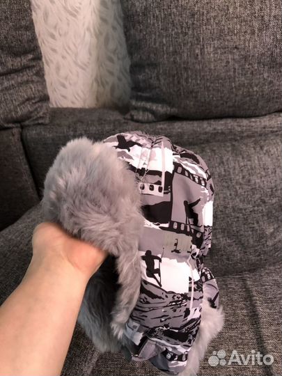 Шапка-ушанка Reike