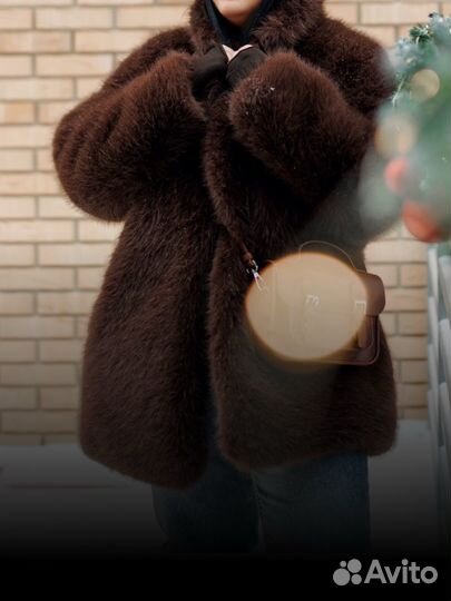 Искусственная шуба короткая