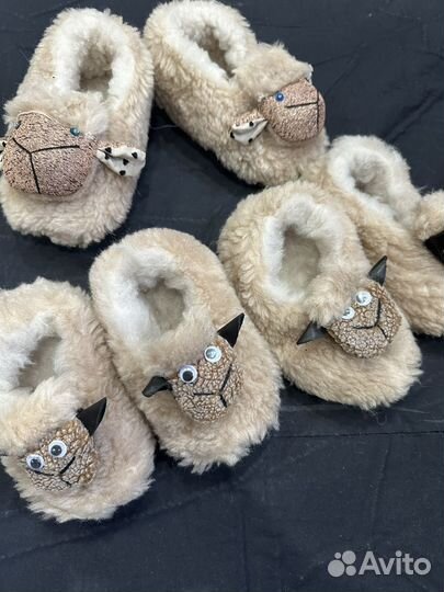 Чуни из меха