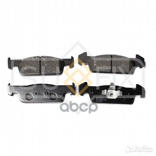 Колодки тормозные дисковые перед прав/лев S