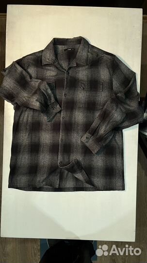 Серая винтажная рубашка