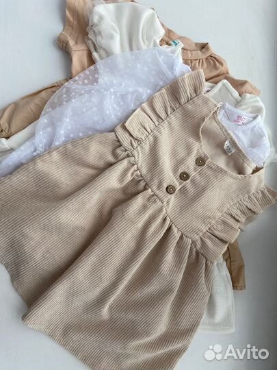 Платье для девочки 92