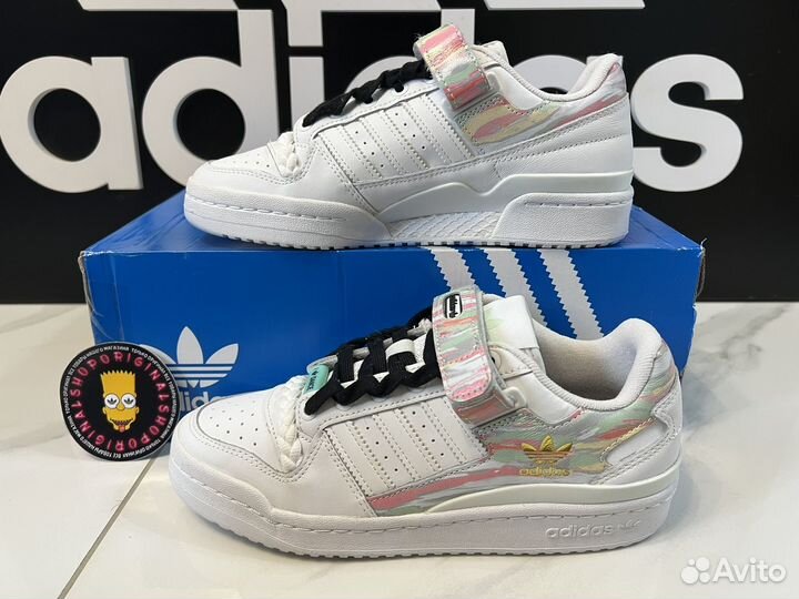 Кроссовки adidas forum low оригинал новые 37 ru