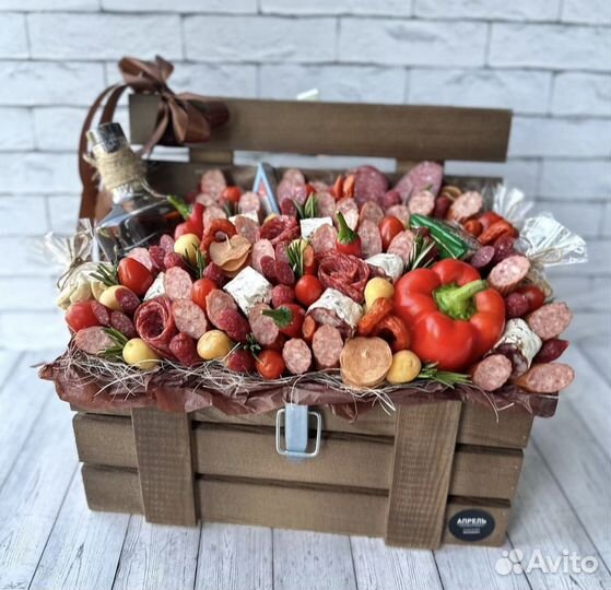 Мужские букеты съедобные