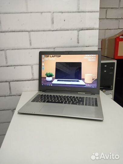 Мощный игровой ноутбук 500SSD+500HDD, 8Gb, GT740