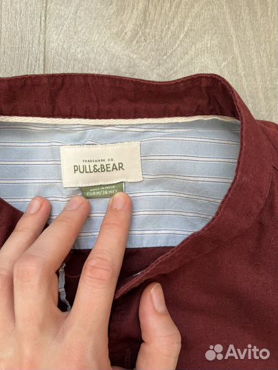 Рубашка мужская pull&bear размер М
