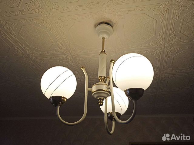 Люстра потолочная бу