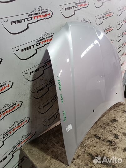 Капот mitsubishi airtrek CU2W CU4W MR954475 белый, A69 XE243