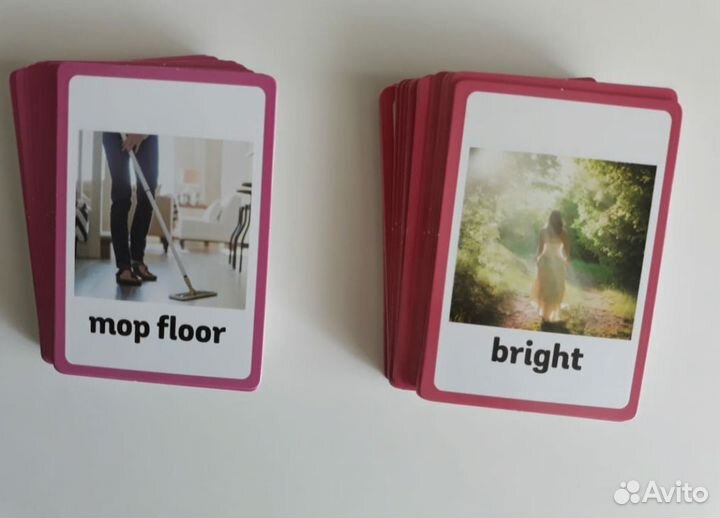 Английские карточки для детей