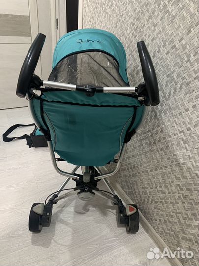 Детская прогулочная легкая коляска Quinny