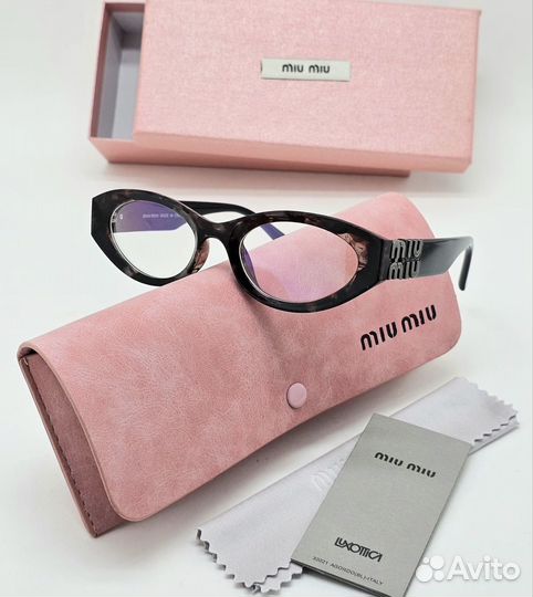 Имиджевые очки miu miu / оправа miu miu