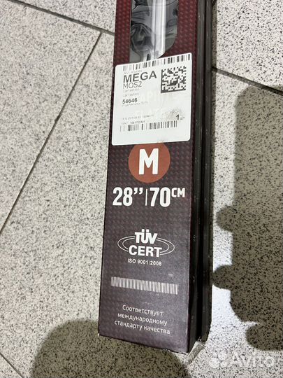 Бескаркасные щетки 28\70