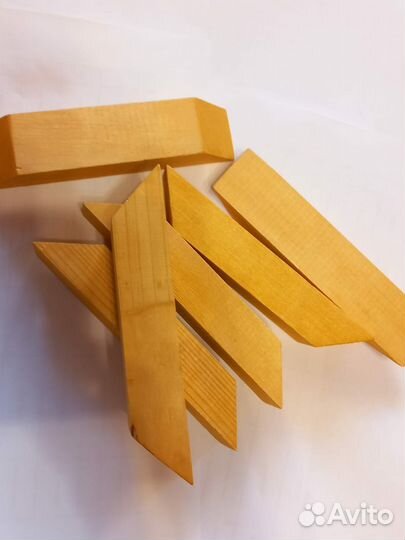 Кубики деревянные