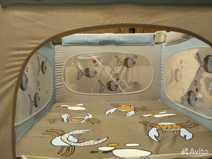 Манеж-кровать Jetem Quadro Crab House