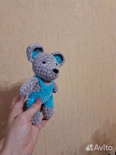 Мягкая игрушка заяц ручная работа