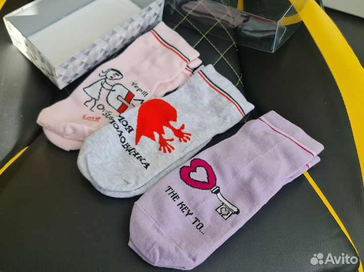 Носки женские набор три пары