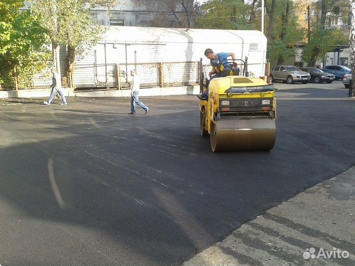 Асфальтирование Дорог Укладка Асфальта Ремонт