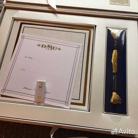 Коллекционный набор для вышивания (270 лет DMC)